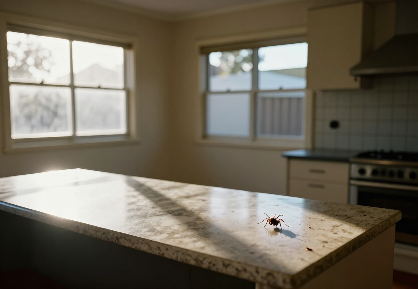 Ant trail in a Kenthurst kitchen before treatment